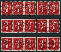 1939 - Landi - Rollenmarken - Zusammenhängend - ET - Gaudard