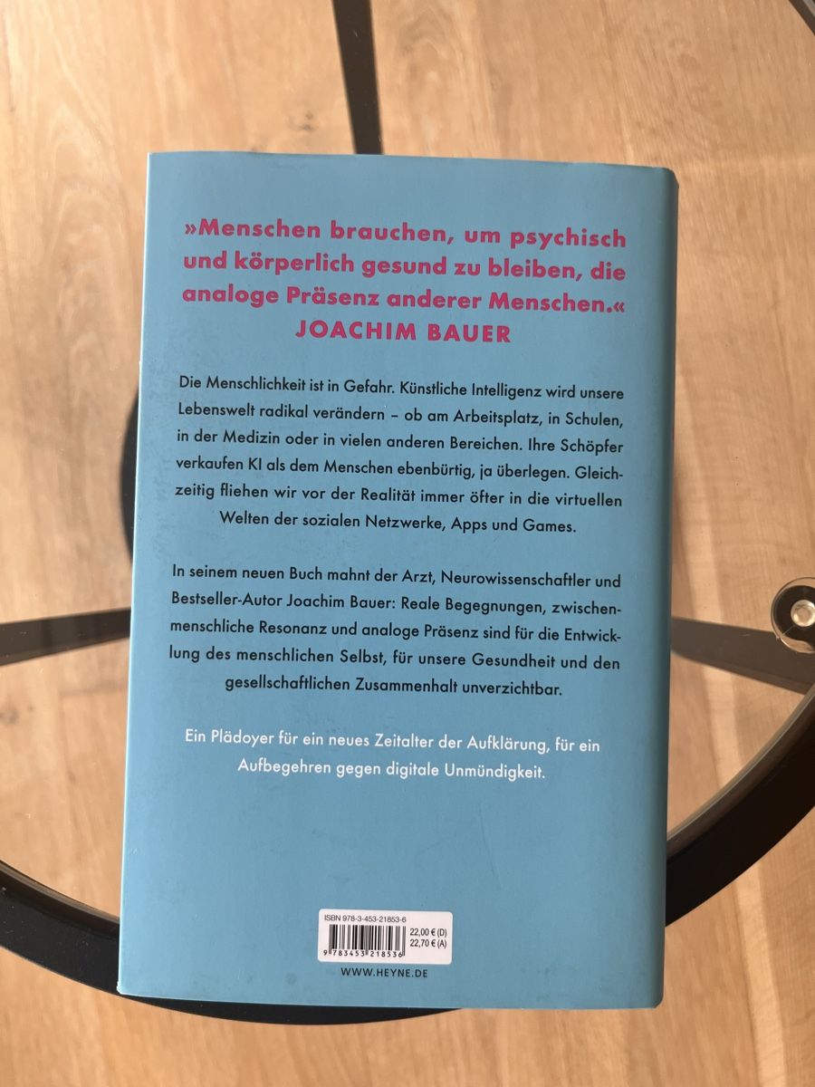Bücher: Joachim Bauer "Realitätsverlust" Top Zustand – Neu (gemäss Beschreibung) aus Rüthi (Rheintal) von Yulia_T 1