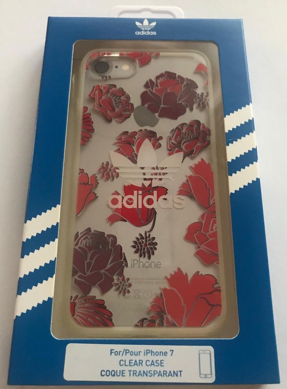 Cover & Protezioni schermo: Adidas Handyhülle iPhone 7/8 rot – Nuovo (secondo la descrizione) da Bassersdorf venduto da maga1g 2
