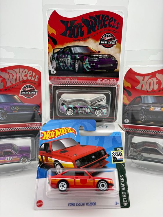 Hot Wheels Ford Escort RS2000 Retro Racers - 2023 - 4/250 (Neu und ...