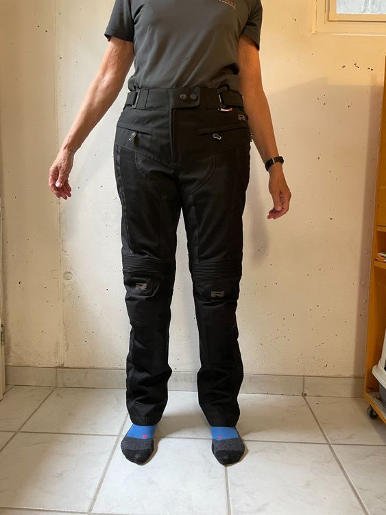 thumbnail image 2 of Richa Airvent Summer Motorcycle Trousers - Black Textile With Knee Protection (was £119.99) 2 of 6