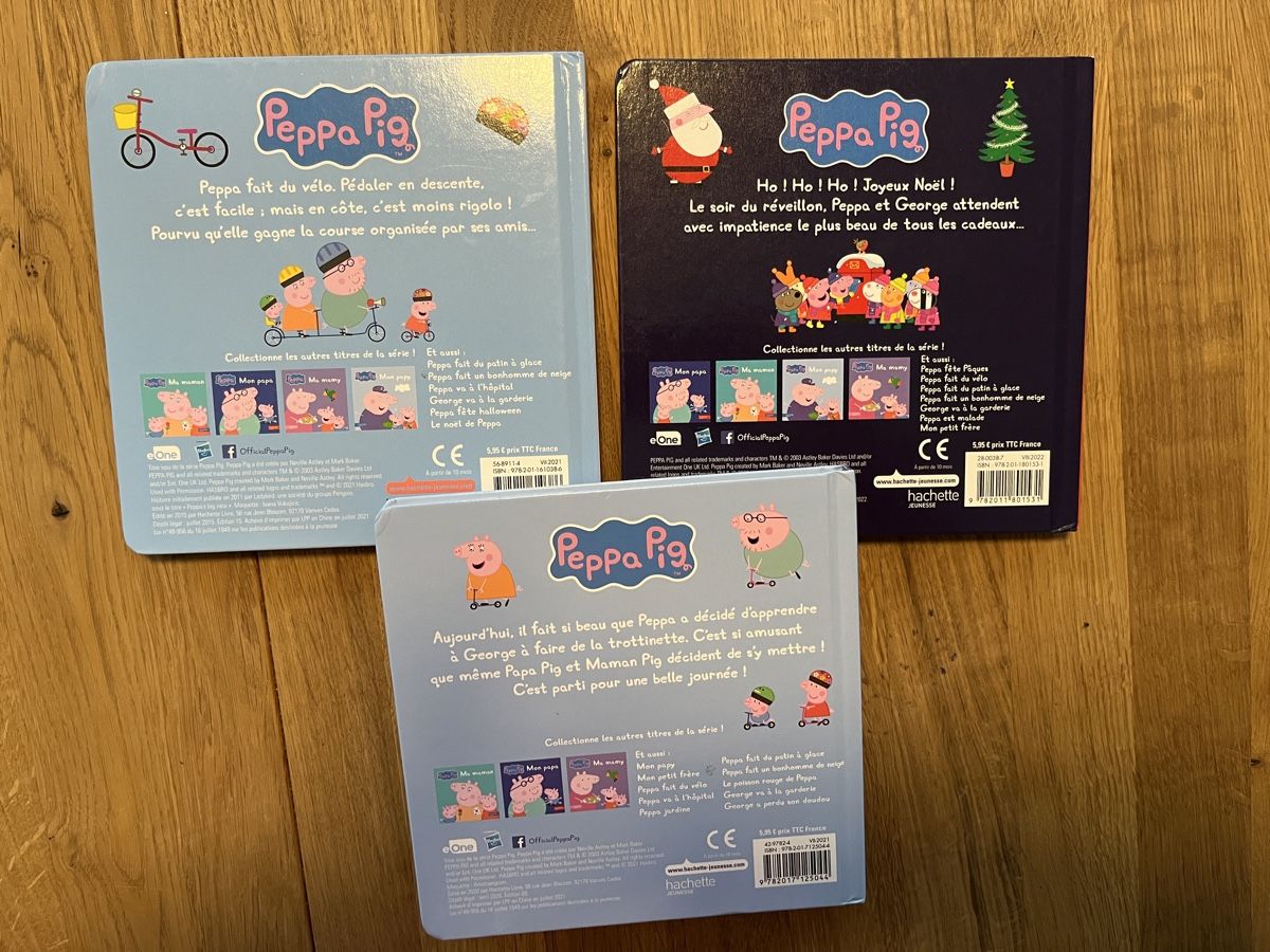 Libri: Livres Peppa Pig, 3x – Usato da Windlach venduto da Binchen0 1