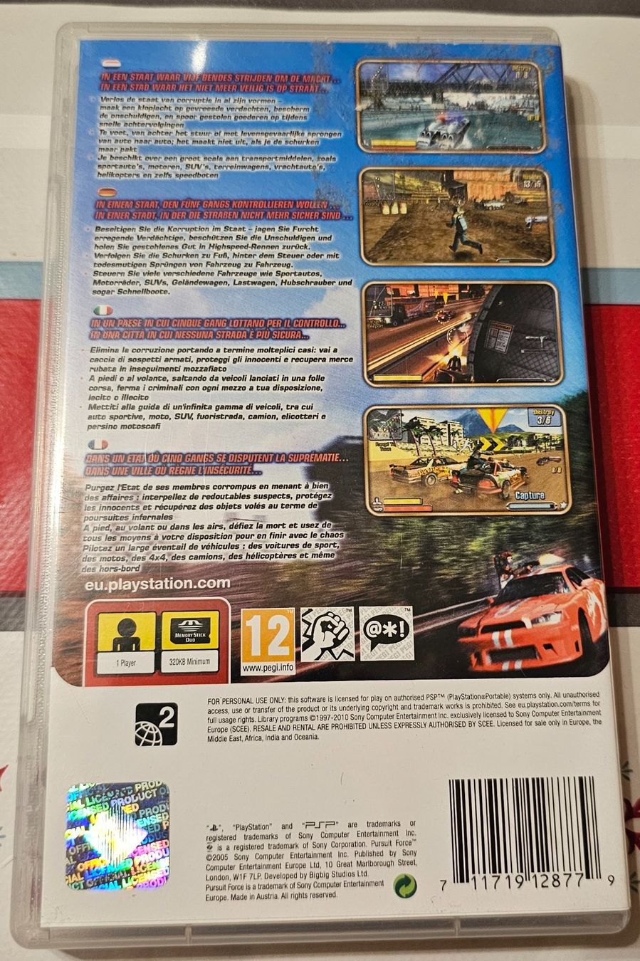 Sony Giochi: PSP Spiel - Pursuit Force – Usato da La Garde venduto da The_Hammer76 1