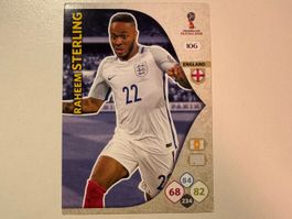 Panini WM 2018 Adrenalyn Raheem Sterling