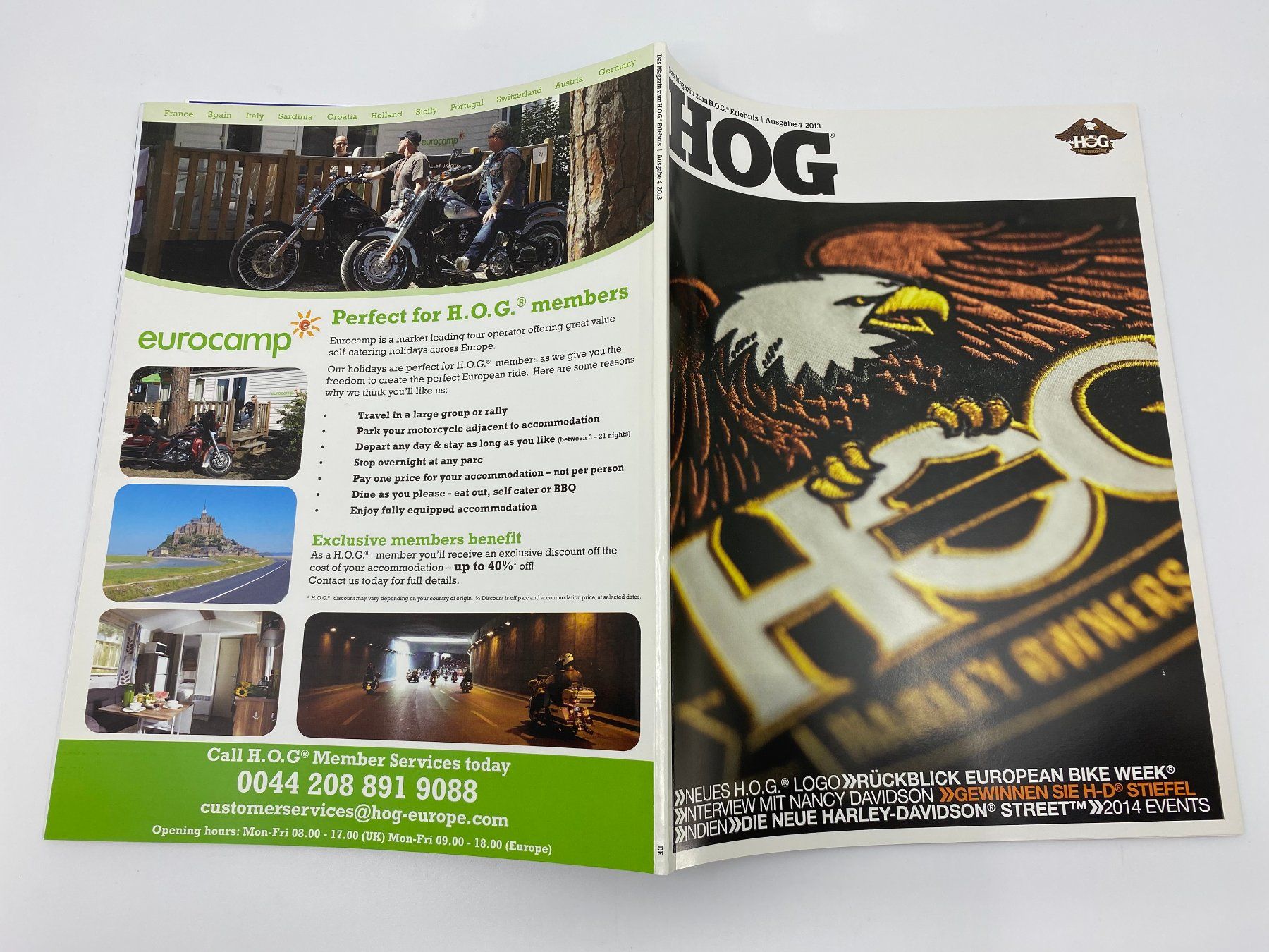 Riviste & Magazine: Harley Owners Group HOG Magazine 2013 – Usato da Langwiesen venduto da Restposten-24 8