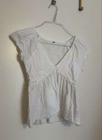 Weisses Damen-Top (Gr. S) 