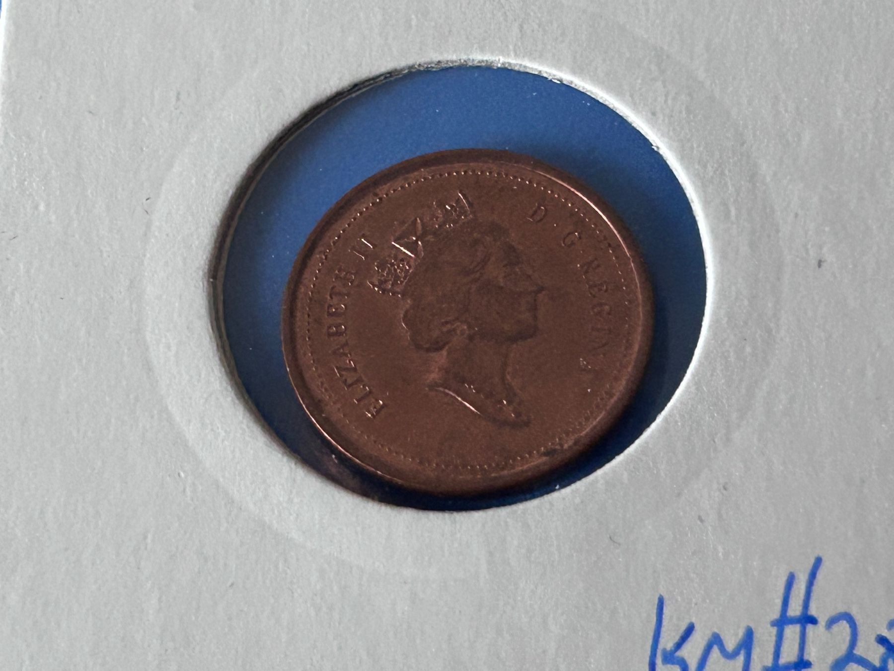 Tutti le monete: Canada - 1 Cent 2001, circulated – Usato da Corcelles NE venduto da AJKader 1