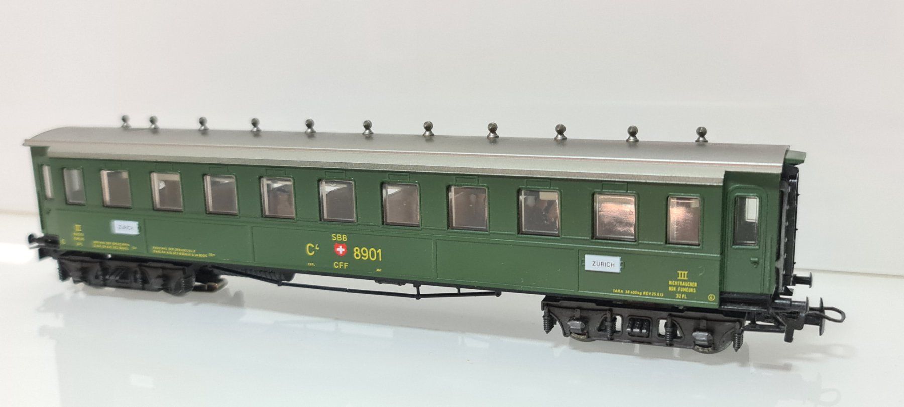 Märklin Modellini di ferrovie: Märklin Gotthardbahn m. Licht H0/AC – Usato da Neuenhof venduto da ludovicco 1