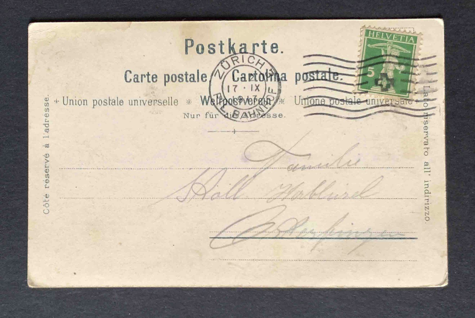 Cartoline postali: AK Rheinfall – Usato da Goldau venduto da artelier1 1