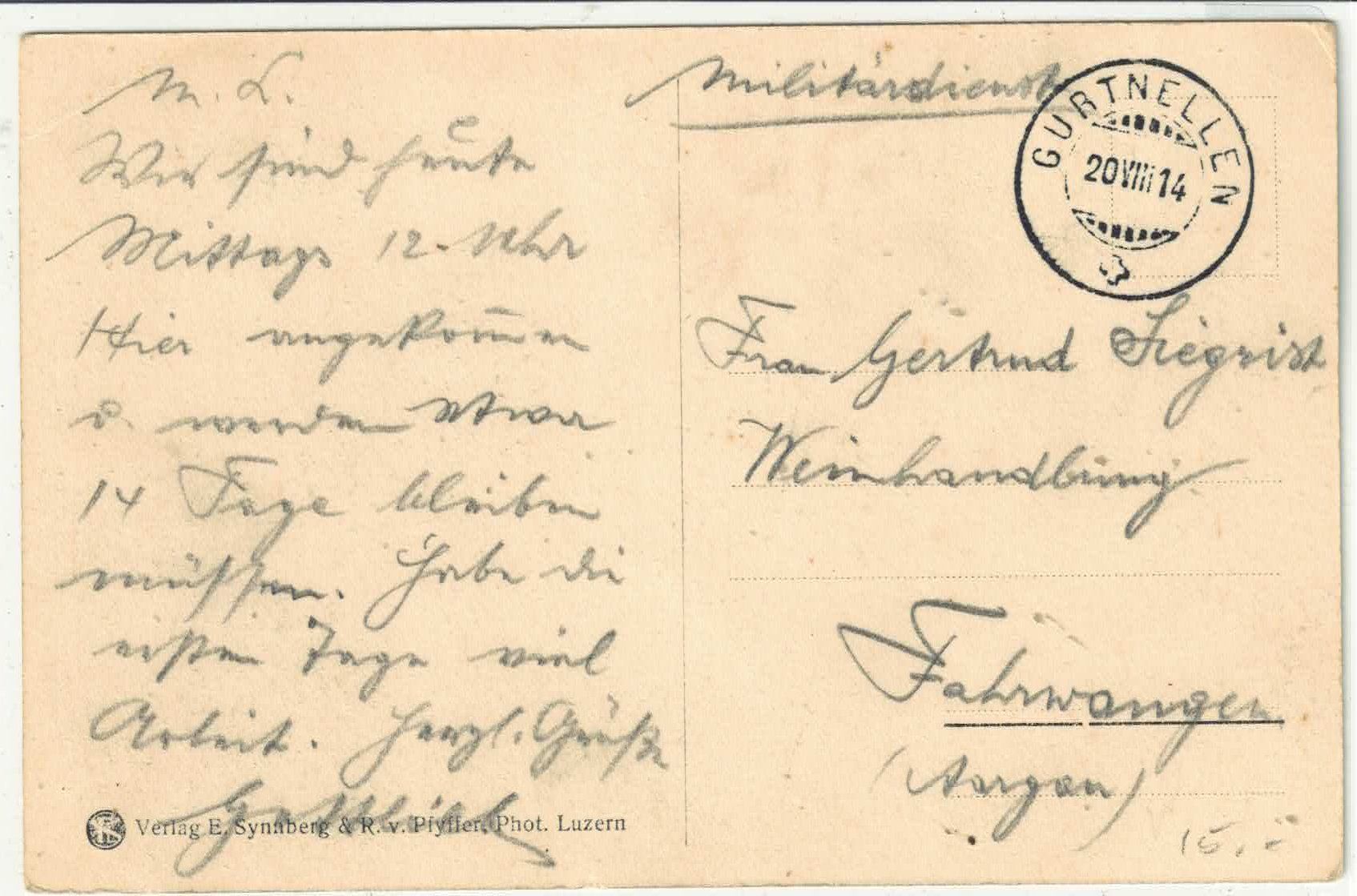 Cartoline postali: Gurtnellen - Generalansicht – Usato da Ettingen venduto da Kartenplanet 1