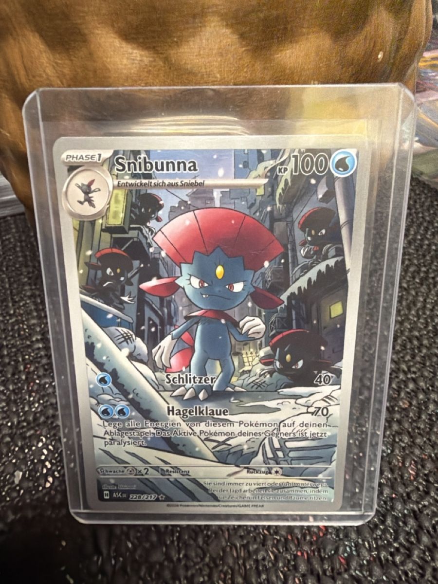 Pokémon Sammelbilder & Trading cards: Pokémon  Snibunna 228/217 DE  – Neu (gemäss Beschreibung) aus Bülach von ran_kqm8