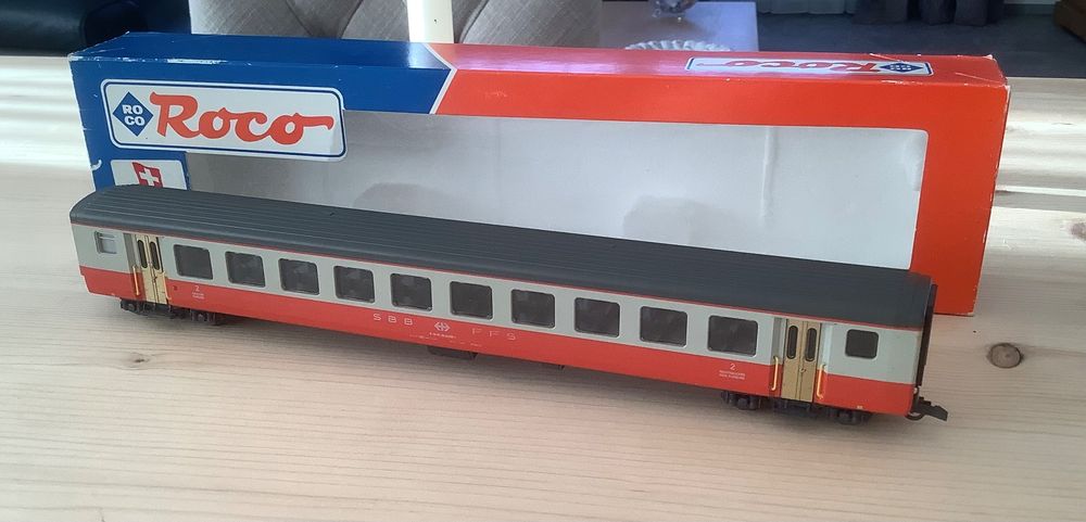 Roco SBB Swiss Express Wagen 2. Kl. (Gebraucht) in Büttikon AG für CHF ...