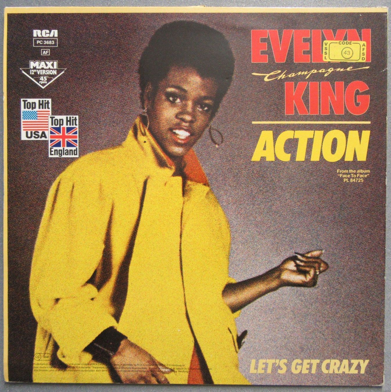 Dischi in vinile: Evelyn "Champagne" King - Action - Maxi Single ab CHF 5.00 – Usato da Auenstein venduto da Padabimbim 1