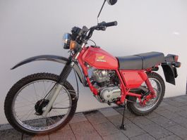 Honda XR 125 Jg.1981 Antik Oldtimer Rarität A1 ab 16 Jahren
