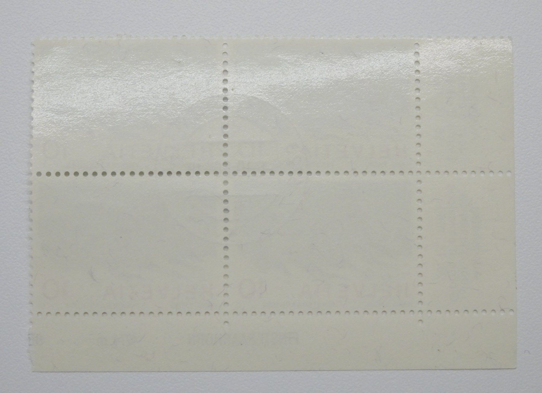 Alle Briefmarken: 4er Block Finsteraarhorn gestempelt 1966, mit Bogeneckrand – Gebraucht aus Ins von Cantianet 1