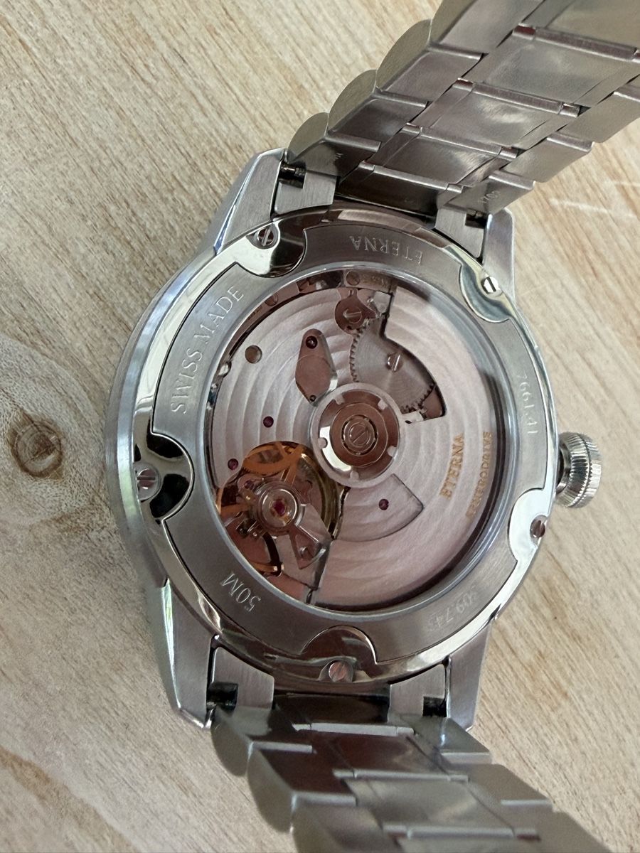 Eterna Orologi: Armbanduhr Eterna Adventic GMT NEU – Nuovo e nell'imballaggio originale da Schaffhausen venduto da oscarstahelag 1