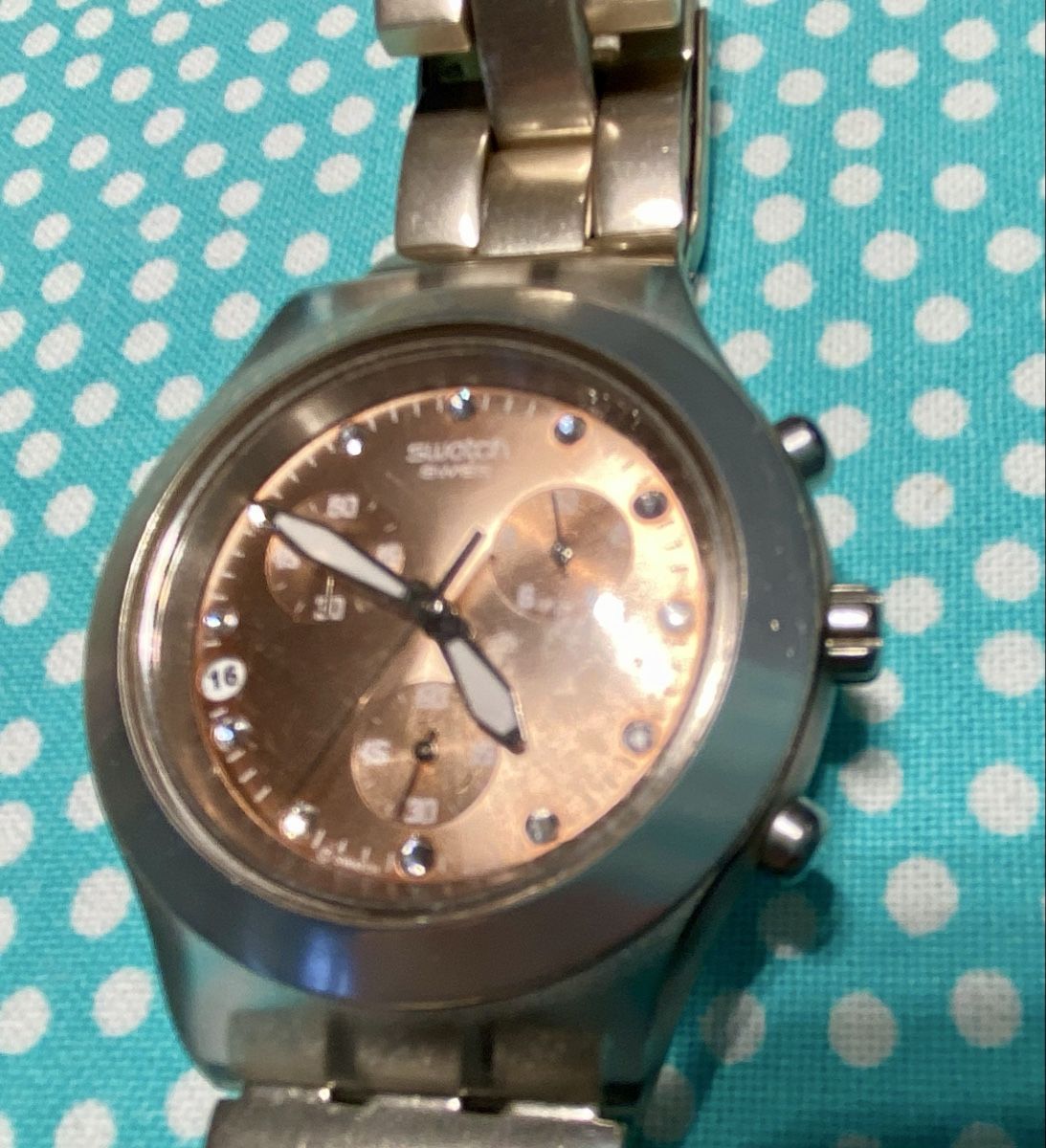 Swatch Orologi: SWATCH IRONY DIAPHANE ROSEGOLD – Difettoso da Eglisau venduto da Lara0 1