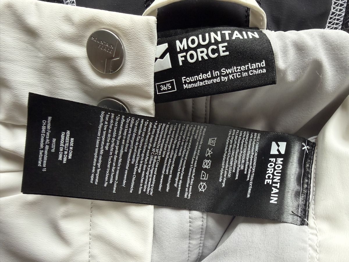 Mountain Force Pantaloni: Mountain Force Skihose  – Nuovo (secondo la descrizione) da Niederscherli venduto da car_5t5p 4