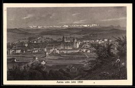 AK Aarau, Aarau ums Jahr 1850