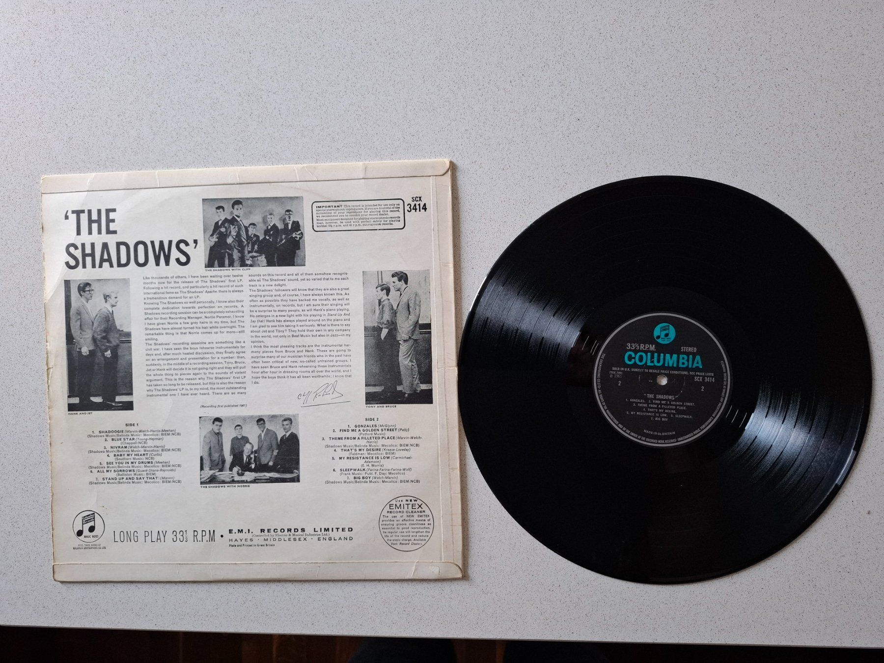 Dischi in vinile: Langspielplatte The Shadows – Usato da Horw venduto da Cila5 1