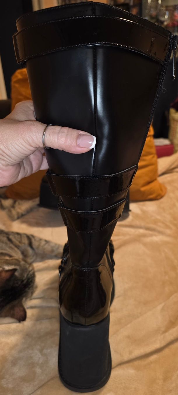 Killstar Herrenschuhe: Bottes KillStar à plateforme – Gebraucht aus Genève von BruceKampbell 5