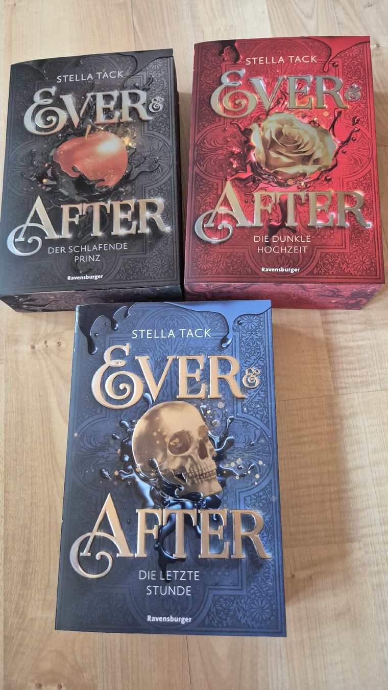 Bücher: Stella Tack Ever After, Band 1-3, mit Farbschnitt – Neu (gemäss Beschreibung) aus Bargen BE von Hahela13