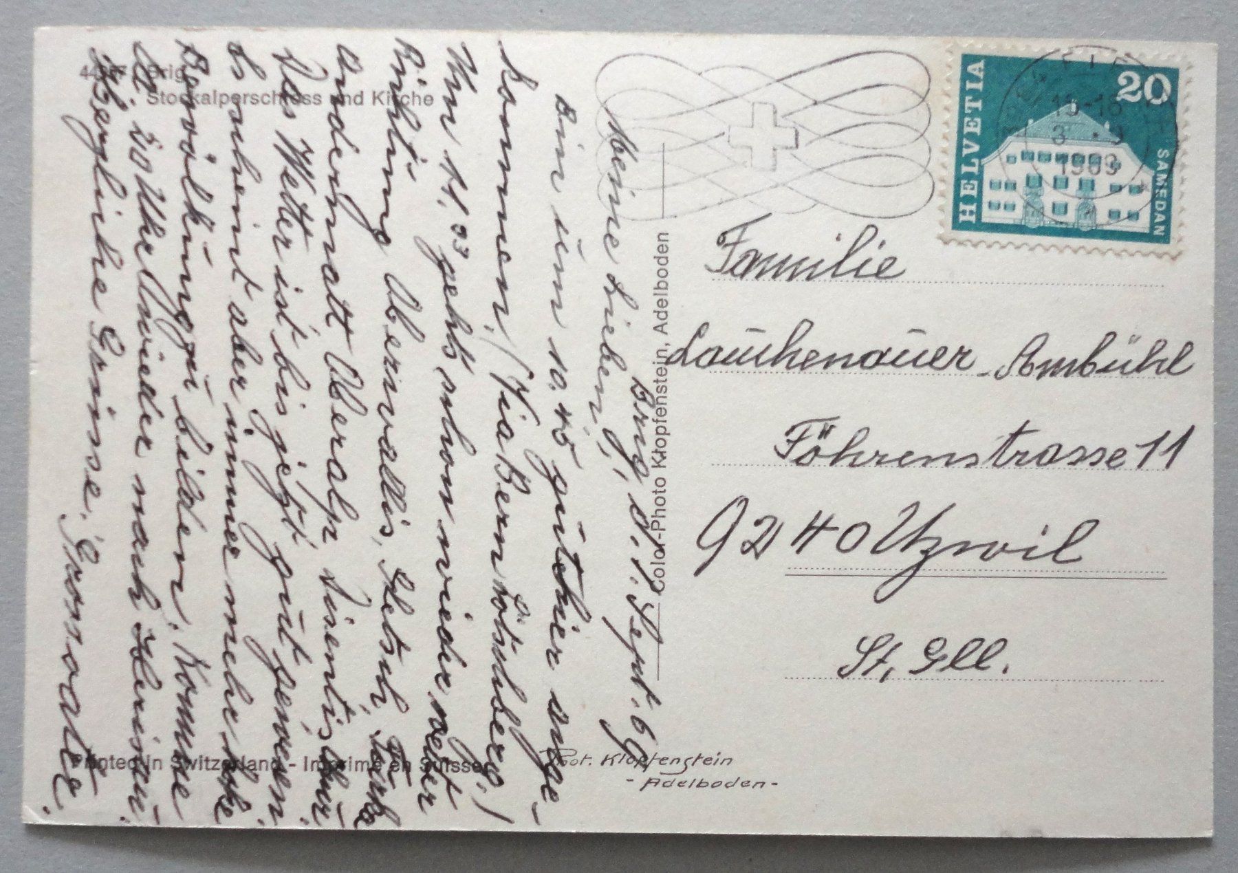 Cartoline postali: Brig - Stockalperschloss und Kirche – Usato da Fétigny venduto da Billy2miny 1