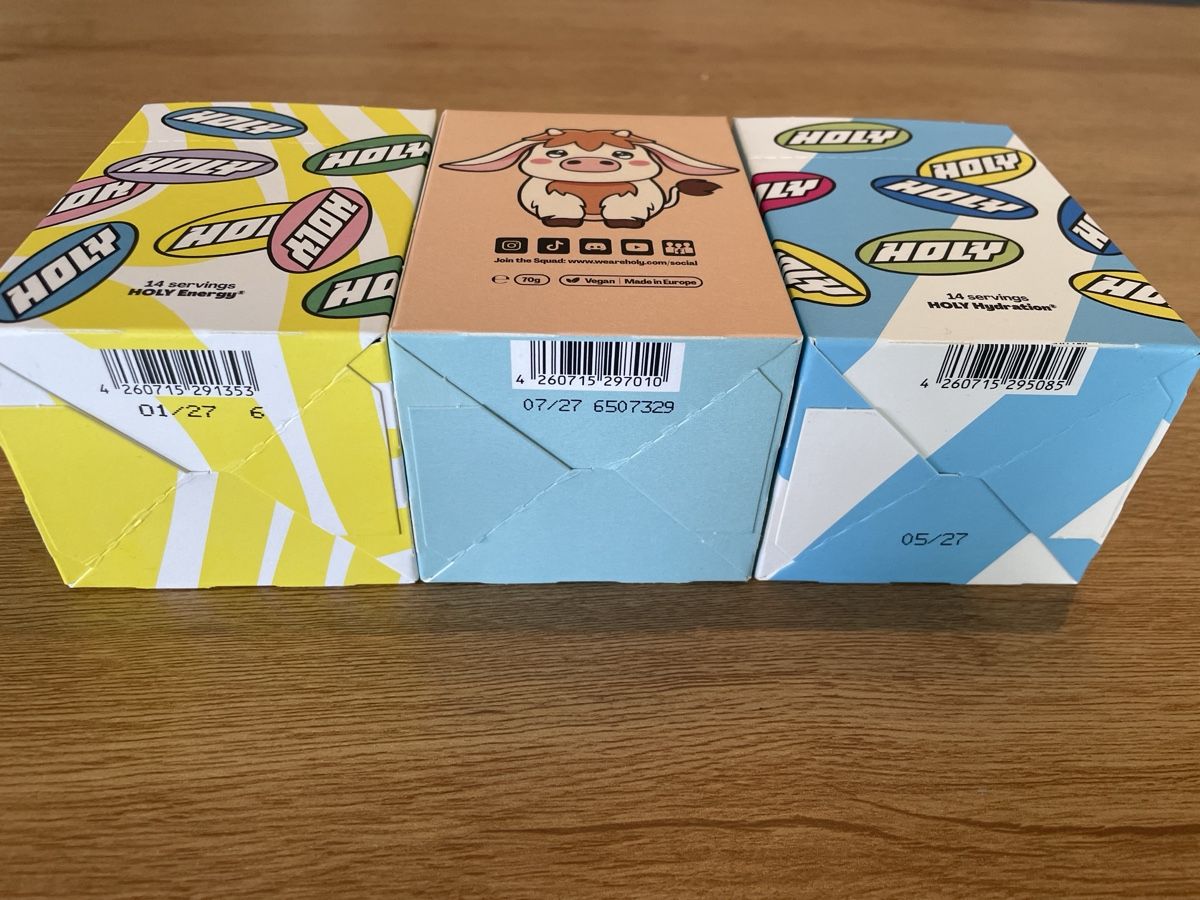 Cibi & Specialità: 3x Holy Hydration Päckli – Nuovo e nell'imballaggio originale da Thun venduto da nie_8v9b 3