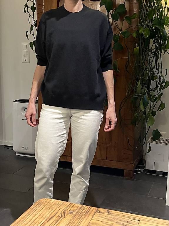 Maglioni & Felpe: Cashmere Pullover Kurzarm weit – Usato da St. Gallen venduto da steppenpferdchen 2