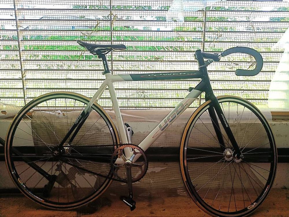 Cadre de vélo de piste en fibre de carbone 700c à engrenage fixe, 48/51