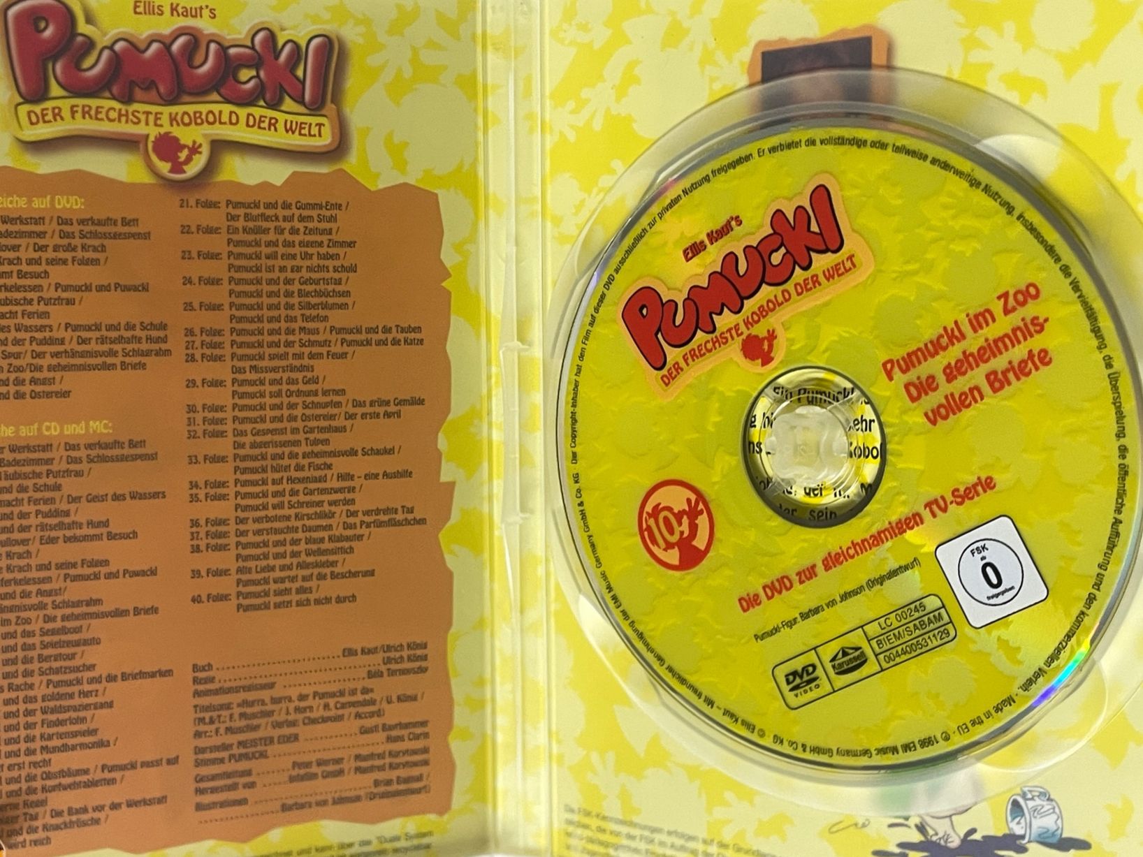 Tutti i DVDs: Pumuckl – Usato da Muri b. Bern venduto da AdidasCollector 4