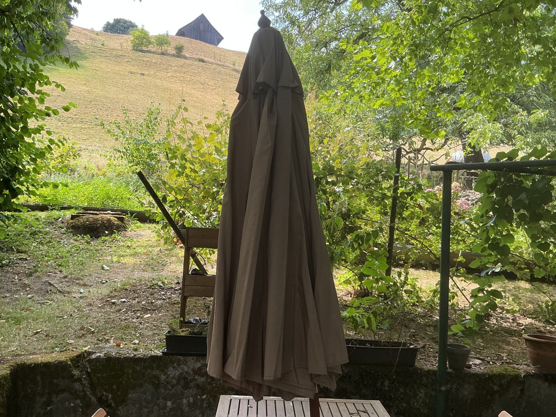 Sonnenschirme: SONNENSCHIRM Sandbeige – Neu (gemäss Beschreibung) aus Richterswil von Restwert_Richterswil 6