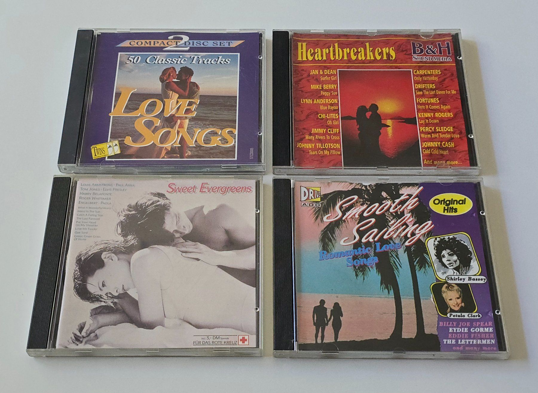CD: 5 CD Love Songs Oldie – Usato da Dättlikon venduto da Wundertuete_