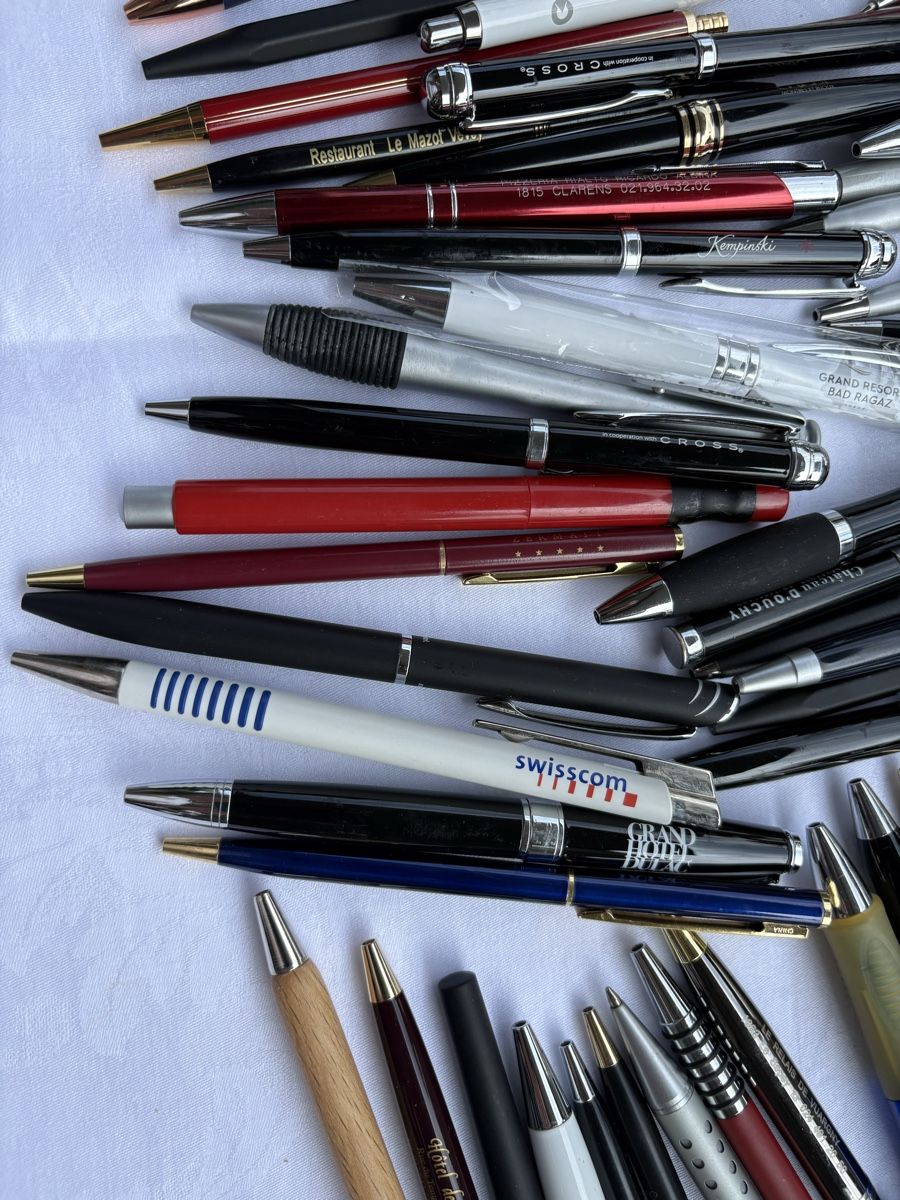 Stifte & Marker: Lot de stylos promotionnels. – Gebraucht aus Vevey von carybde 6