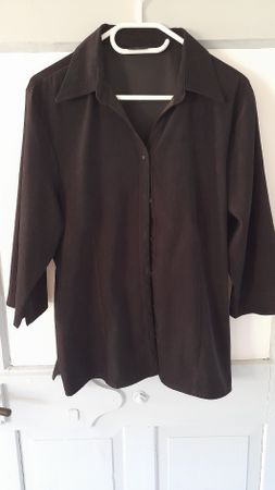 Bluse in Gr. 44, mit 3/4 Ärmel,  von First Avenue