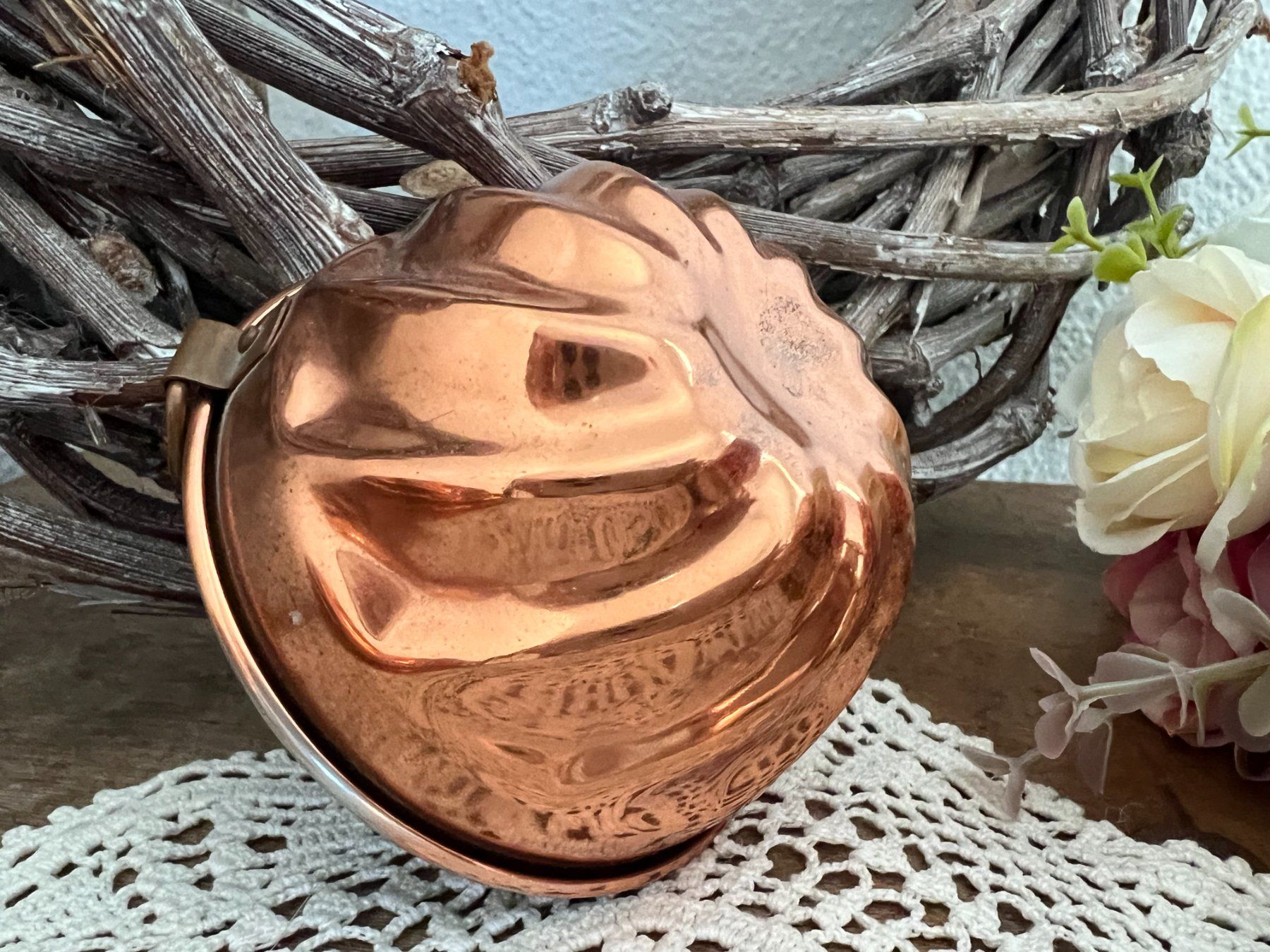 Backformen: Shabby, alte Guggelhopf - Kupfer – Gebraucht aus Walzenhausen von Cerna007 6
