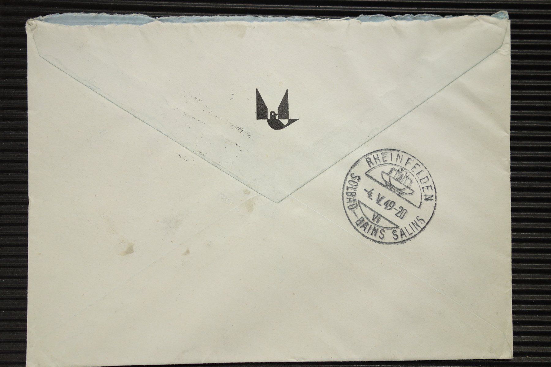 Tutti i francobolli: 1949 Brief mit Flugpostmarke Wallis 1948 – Usato da Mettmenstetten venduto da Sutasso 1