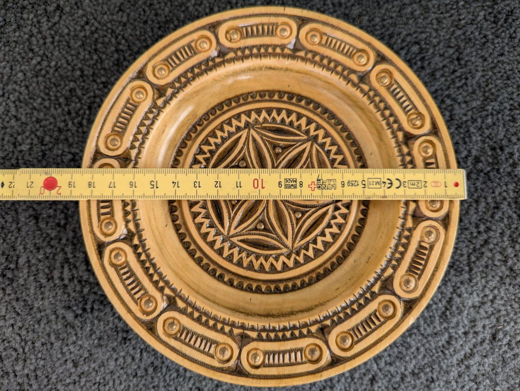 Tutte le decorazioni: Vintage - Wandteller aus Holz – Usato da Ormalingen venduto da marithias23 3