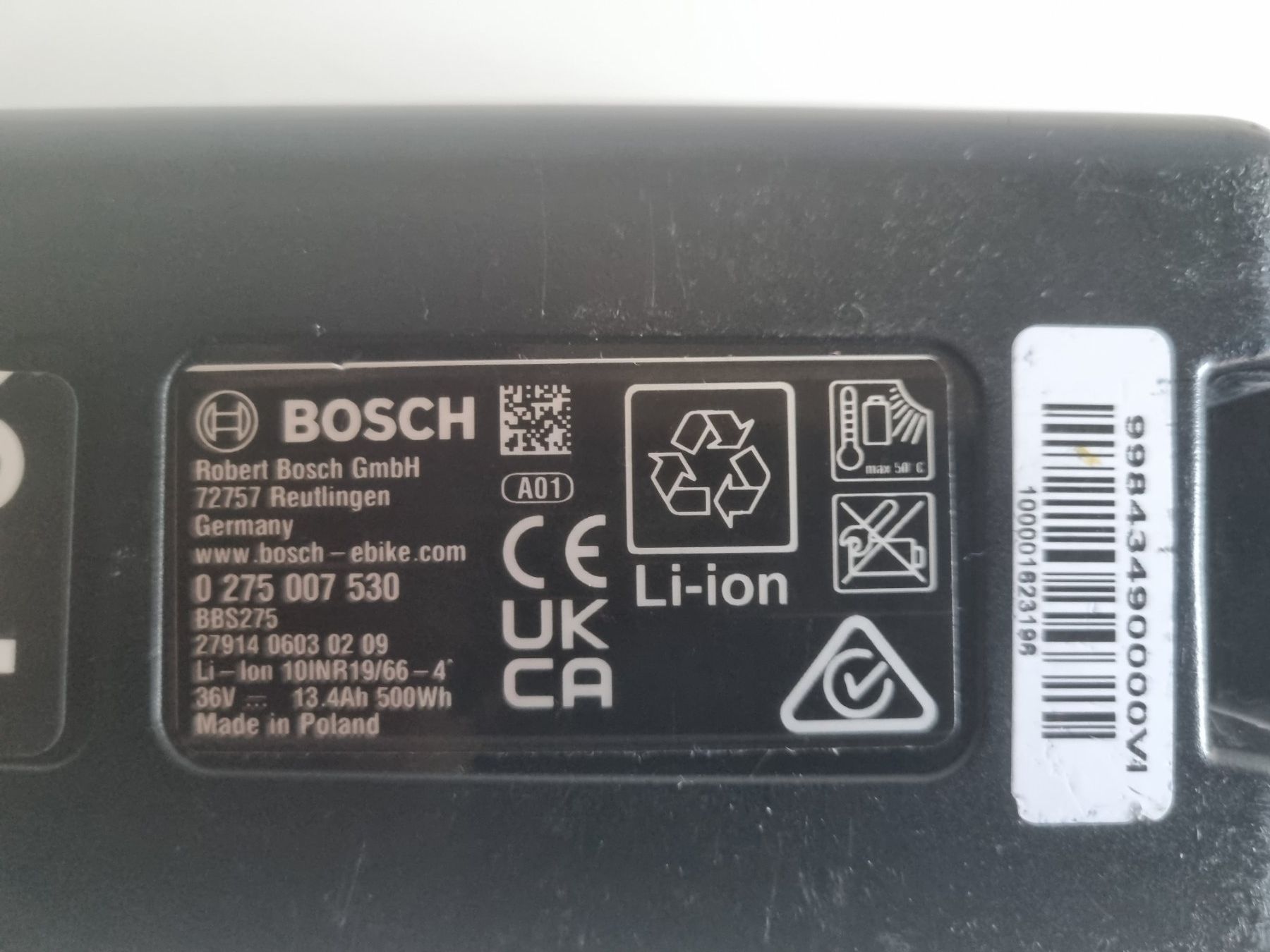 Bosch Batterie: Bosch Powerpack 500 batterie E-Bike – Usato da Avully venduto da jfc76 3