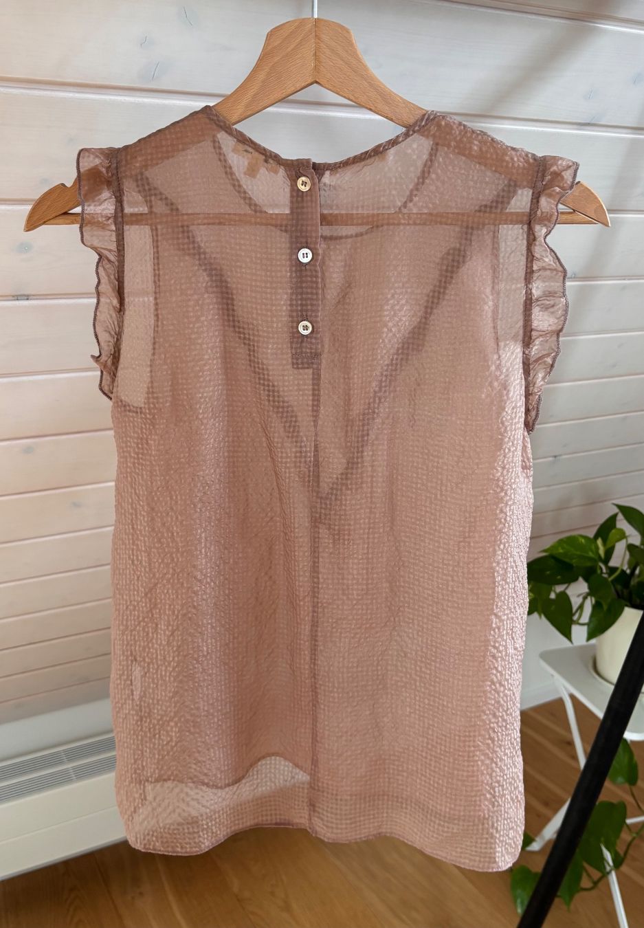 Bellerose Chemisiers: Bellerose silk sleeveless blouse – Neuf (Voir description) à Kilchberg ZH par ben_pc68 1