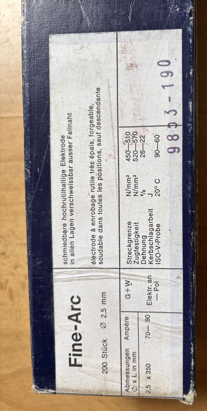 Postes à souder: Schweisselektroden diverse – Neuf (Voir description) à Deitingen par pilbara 1