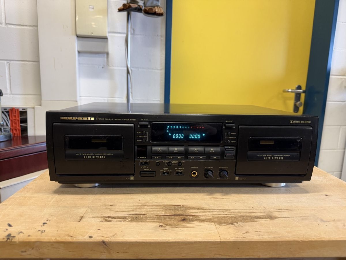 Marantz Sistemi audio & multimediali: Marantz SD555 Kassettendeck - Stereo Double Deck! Top! – Usato da Strengelbach venduto da RaenAntikDesign