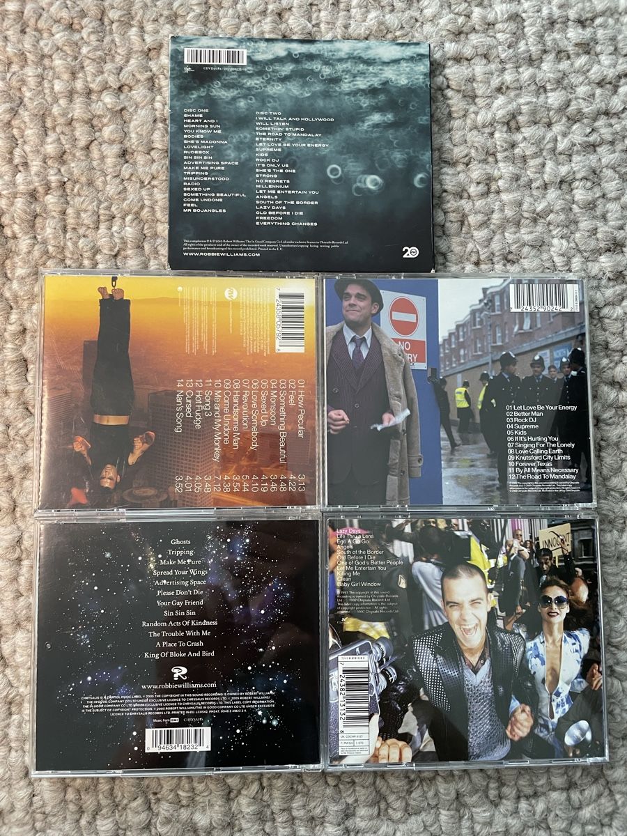 CDs: 5x Robbie Williams – D'occasion à Reinach AG par trigger7811 1