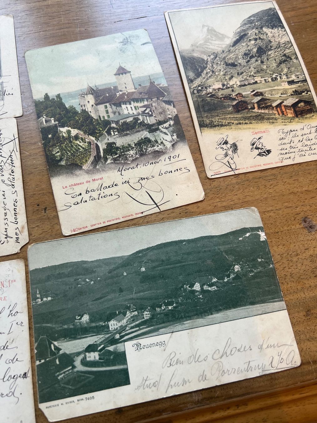 Cartoline postali: 6 alte Ansichtskarten Schweiz um 1901, Nr 229 – Usato da Glattfelden venduto da maa_qcj8 2