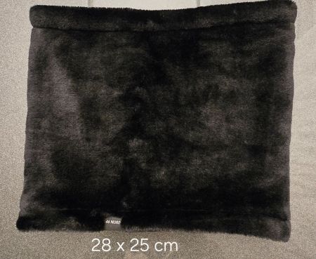 46 Nord Schlauchschal/Neckwarmer, Fleece, Schwarz
