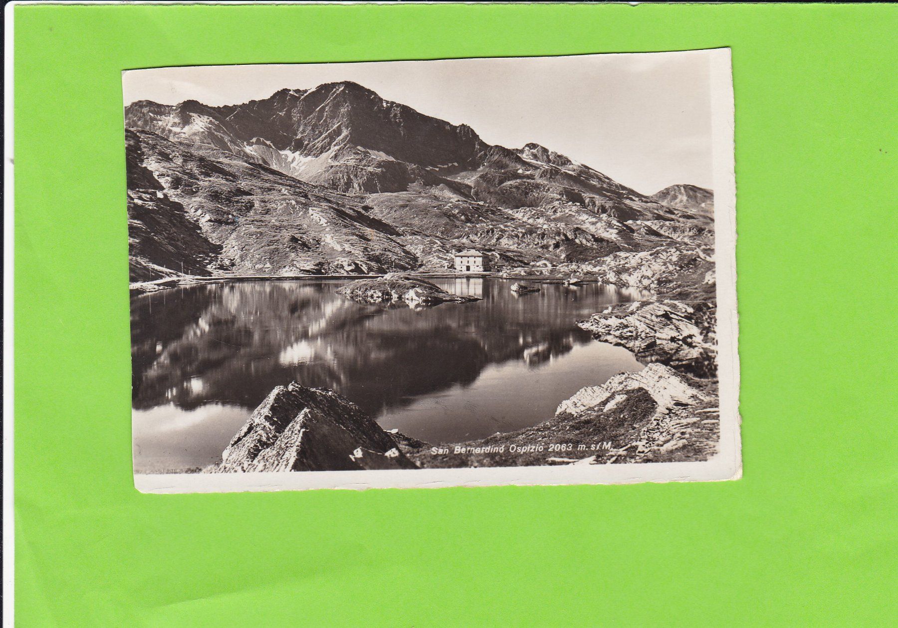 Cartoline postali: San Bernardino Ospizio – Usato da St. Peterzell venduto da neckertal