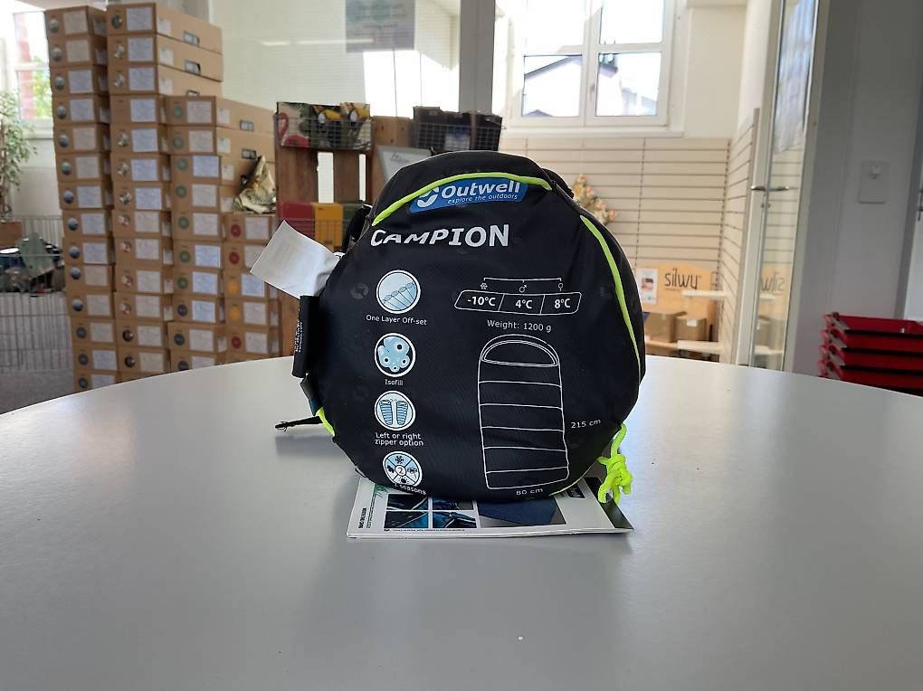 Sacchi a pelo: Outwell Champion Schlafsack  – Nuovo e nell'imballaggio originale da Ebikon venduto da Portmann_Sport 1