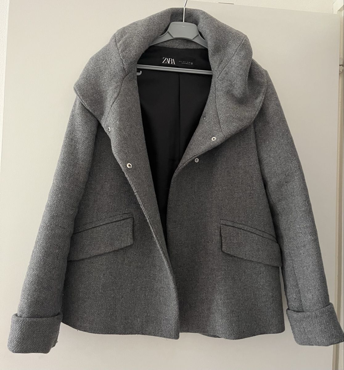 Zara Cappotti: Cappotto Zara grigio – Usato da Cama venduto da lar_2rh9
