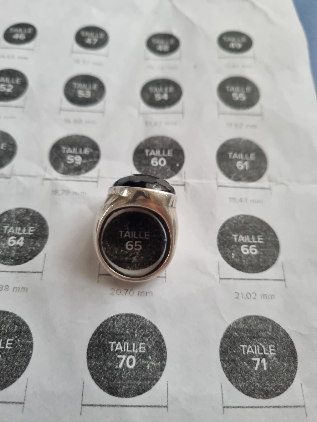 Anelli: Grosse Silberring 925 – Usato da Schaffhausen venduto da Leveron13 5
