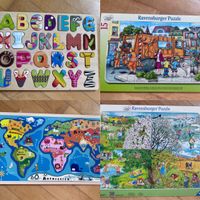 4 Puzzle für Kinder ab 2